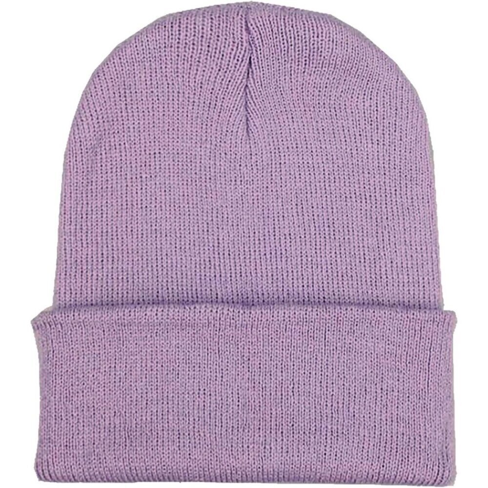 Light purple Men and Women Knit Hat Winter Beanies - Picture 8 of 8